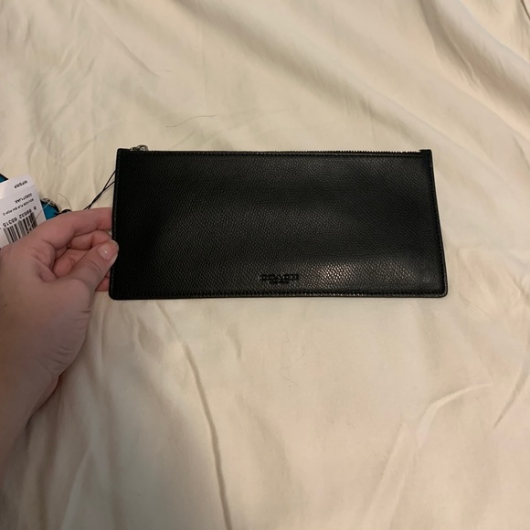 Coach east/west coated canvas crossbody &pouch - Picture 4 of 6